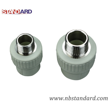 PPR Male Stright/PPR Fitting with Male Thread Coupling